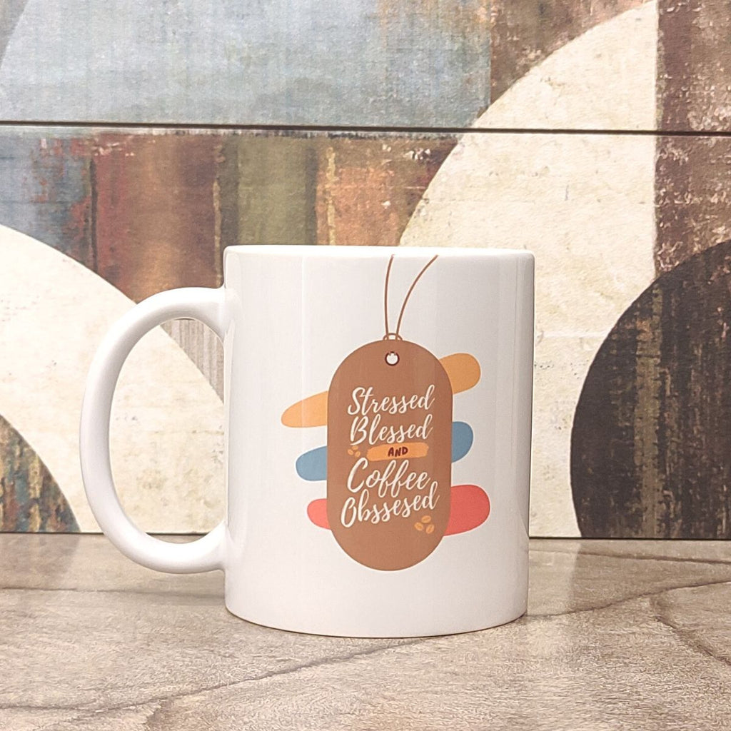 Coffee Obsessed premium ceramic mug in Pakistan