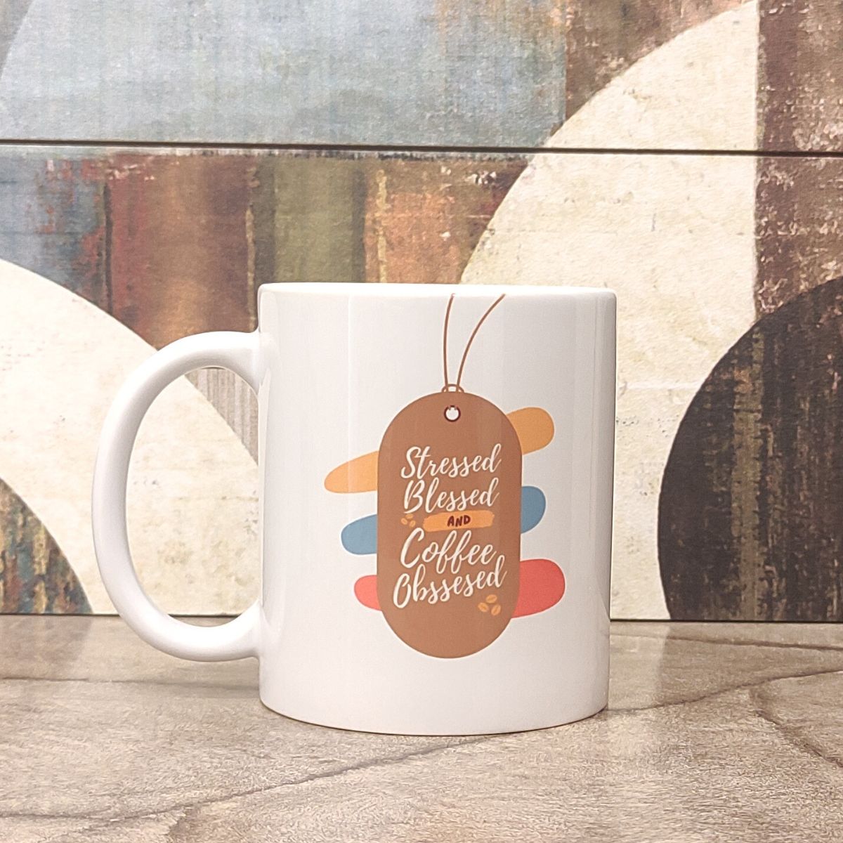 Coffee Obsessed premium ceramic mug in Pakistan