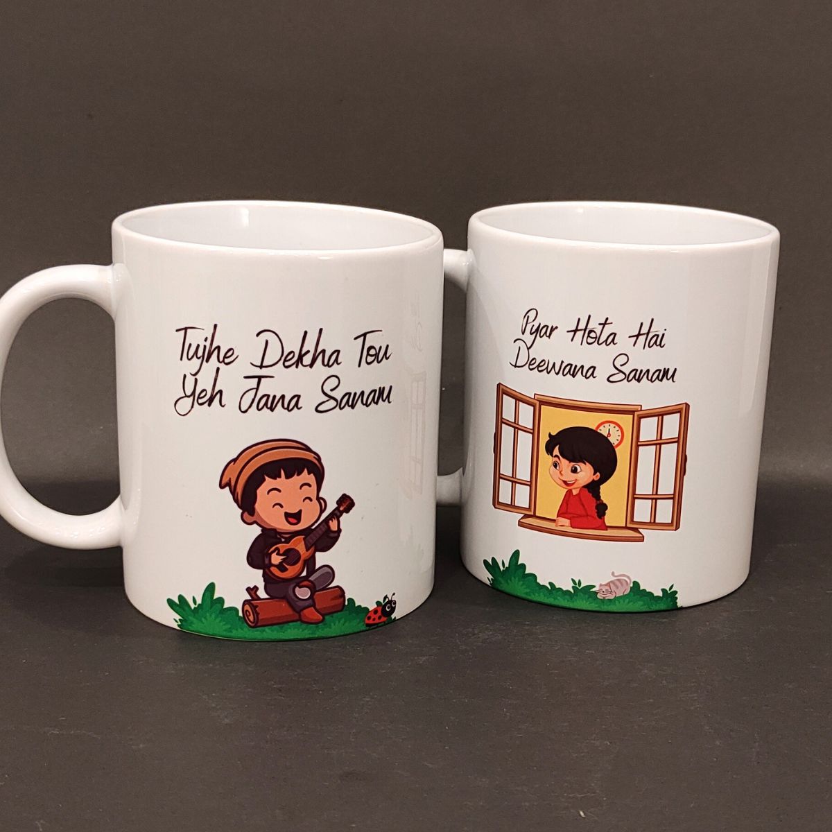 Dilwale Dulhania couple mug in Pakistan