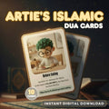 Artie™ Islamic Dua Cards (Set 1) | 10 Kid-Friendly Dua Cards