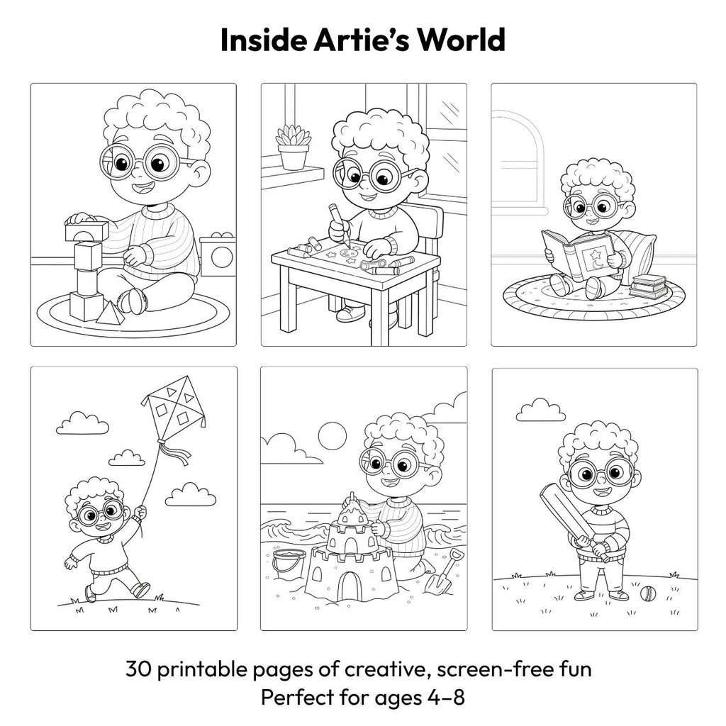 Artie™ Big Coloring Adventure | Volume 1 | Premium Digital Download