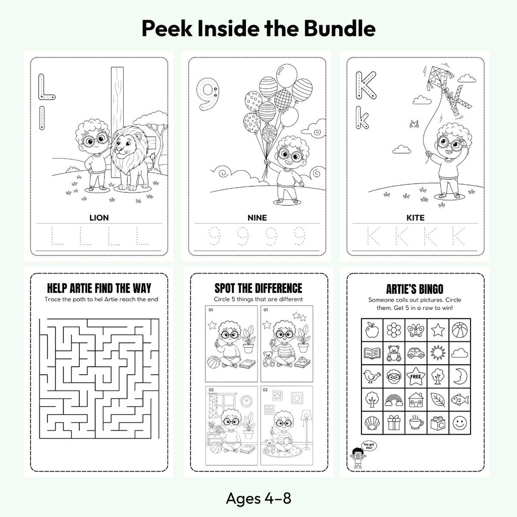 Artie™ Learning Starter Pack (2-Book Bundle)