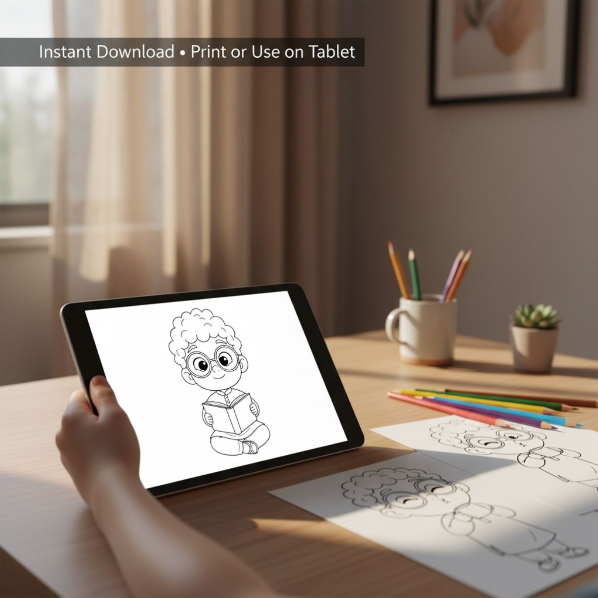 Artie™ Mini Coloring Pack | Instant Digital Download | Ages 4–8
