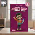 Artie™ Mini Coloring Pack | Instant Digital Download | Ages 4–8