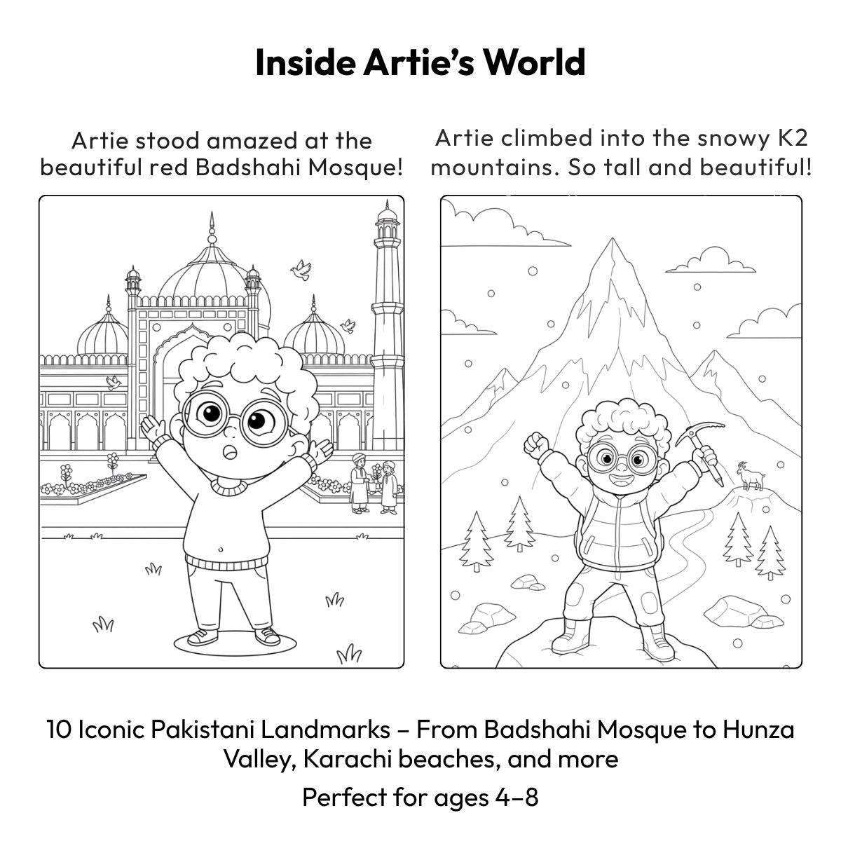 Artie™ Trip Around Pakistan | Volume 1 | Premium Digital Download