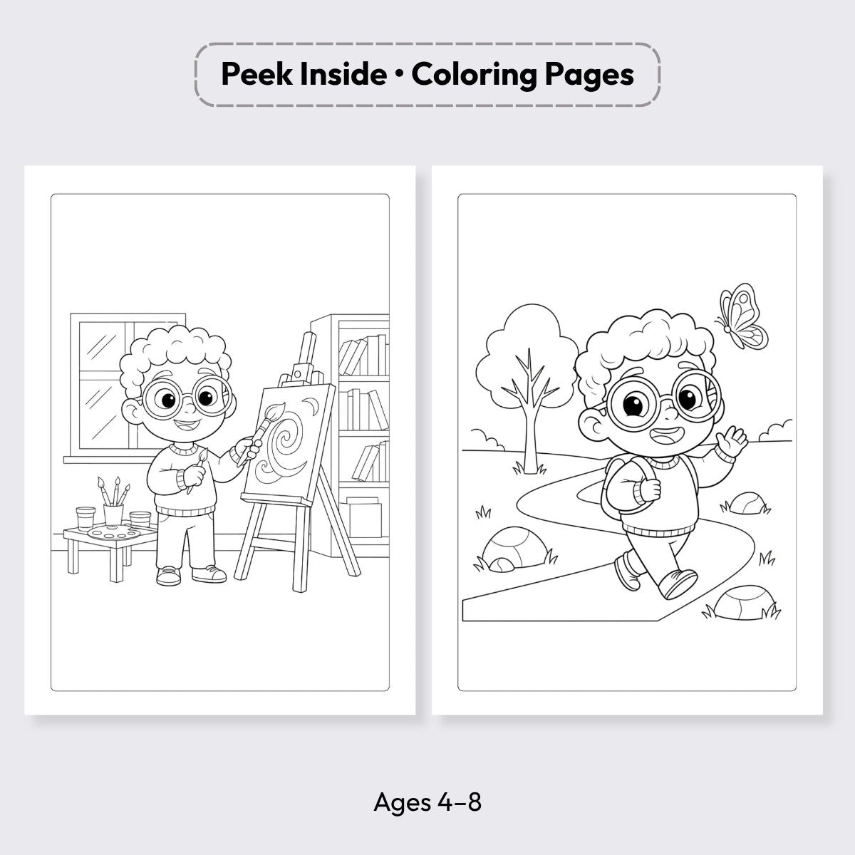 Artie™ Story & Coloring Pack (2‑Book Bundle)