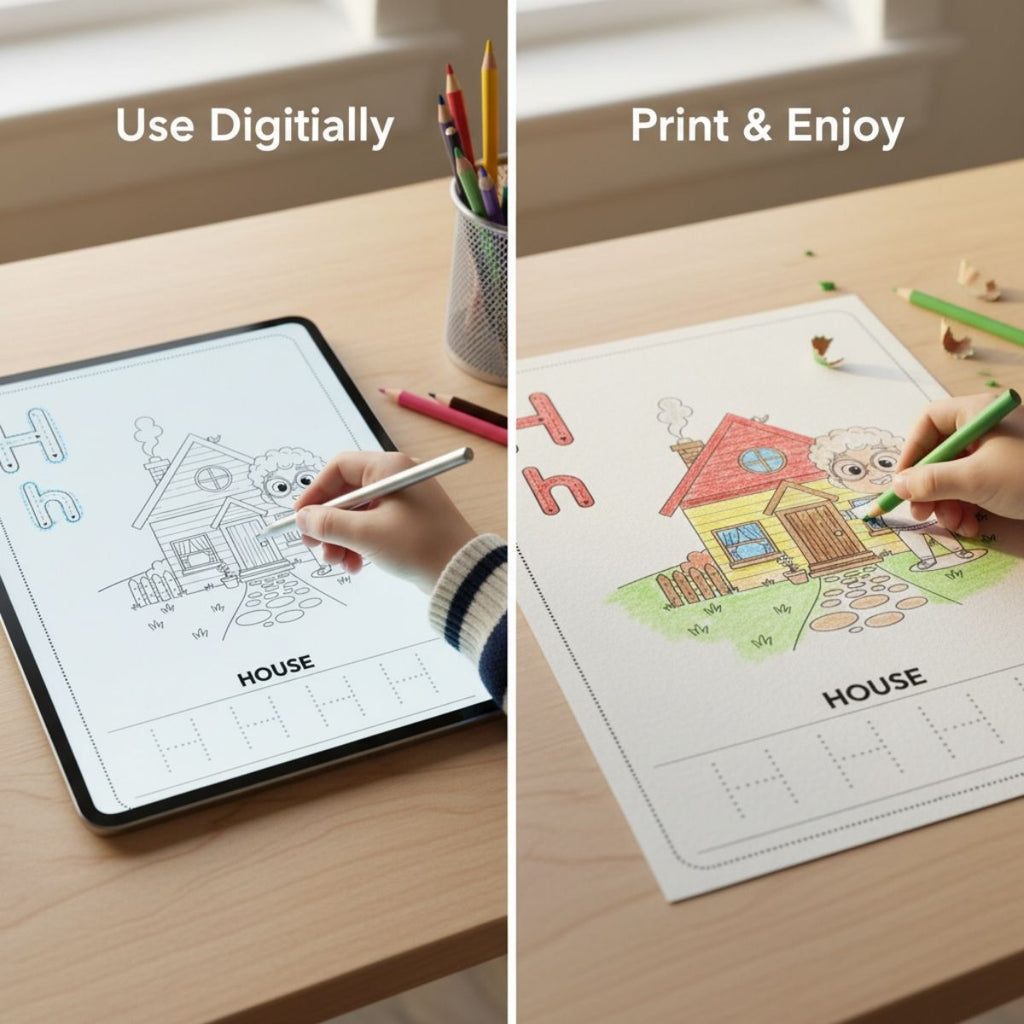 Artie™ Smart Learning & Tracing Book | Volume 1 | Premium Digital Download