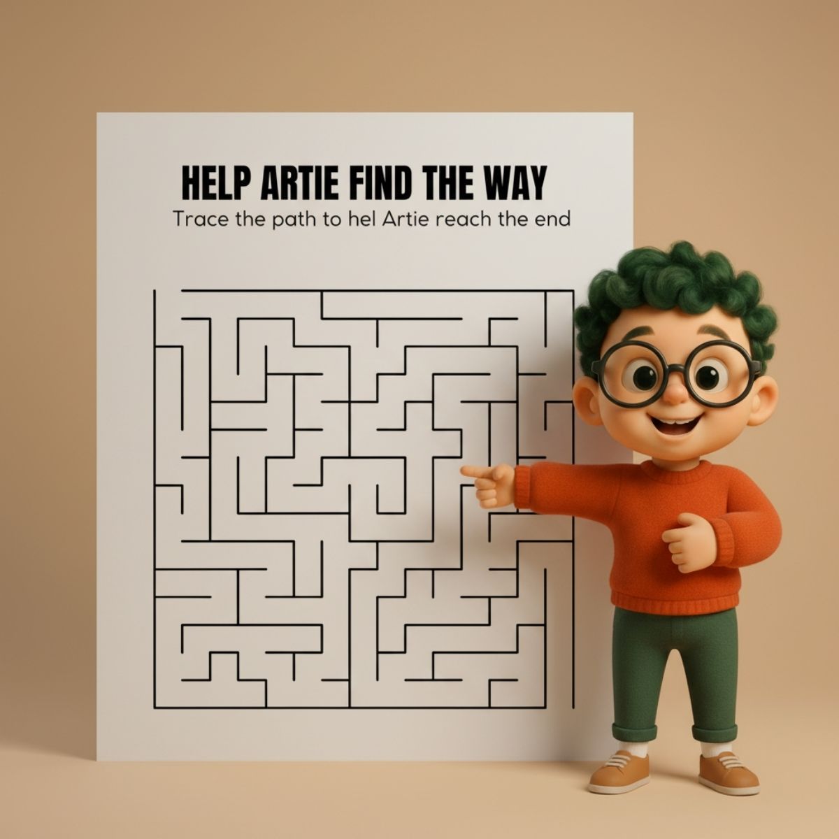 Artie™ Fun Activity Book | Volume 1 | Premium Digital Download