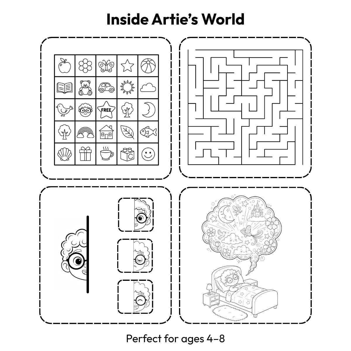 Artie™ Fun Activity Book | Volume 1 | Premium Digital Download