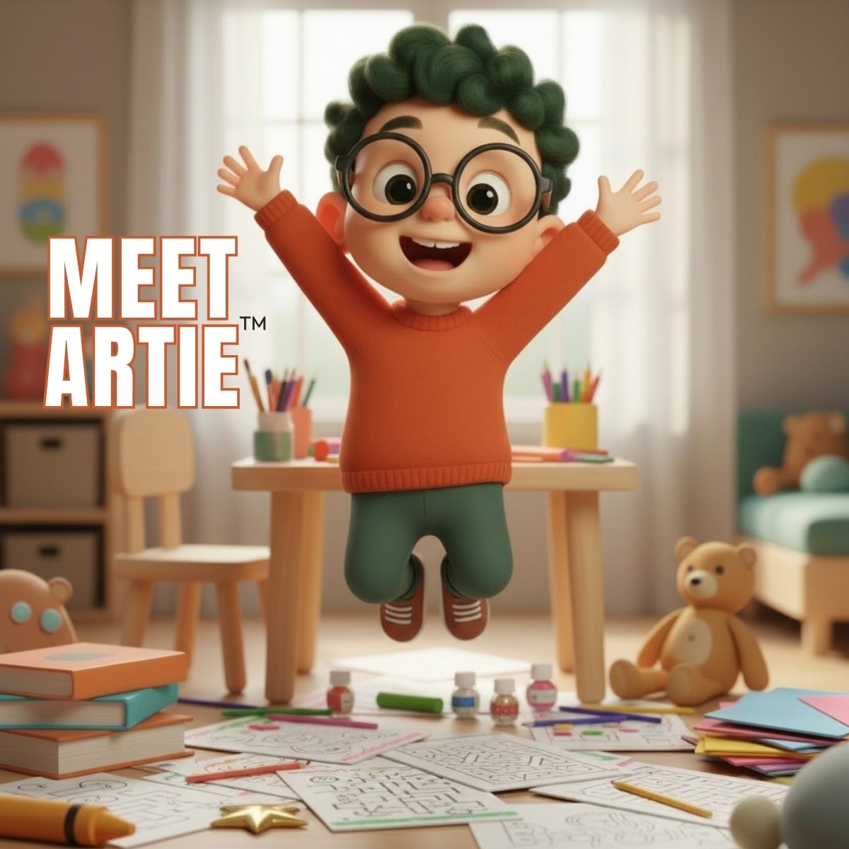 Artie™ Fun Activity Book | Volume 1 | Premium Digital Download