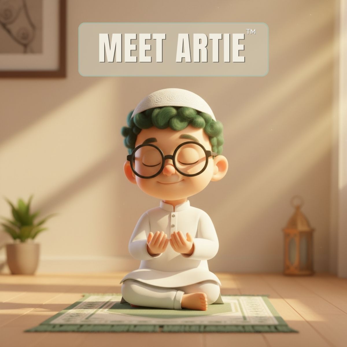Artie™ Islamic Dua Cards (Set 1) | 10 Kid-Friendly Dua Cards