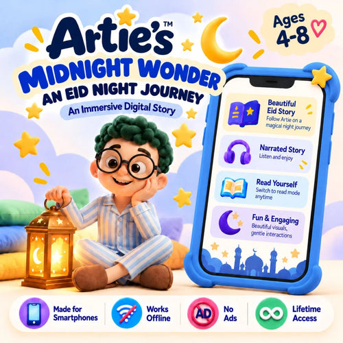 Artie’s Midnight Wonder immersive digital Eid story for kids ages 4–8