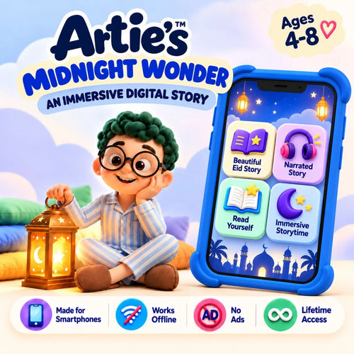 Artie’s Midnight Wonder immersive digital Eid story for kids ages 4–8