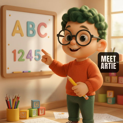 Artie™ Smart Learning & Tracing Book | Volume 1 | Premium Digital Download