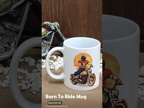 Born To Ride Mug video preview
