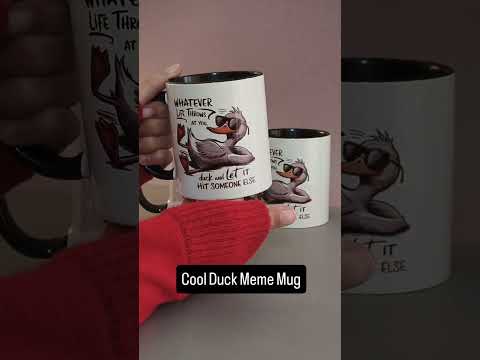 Cool Duck meme mug video preview