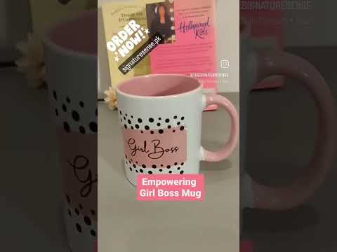 Empowering Girl Boss Mug video preview
