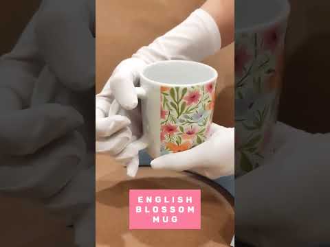 English Blossom Mug video preview