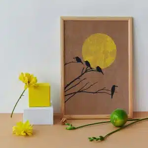 Golden Sunset Birds Golden Sunset Birds