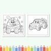 Vroom Vroom! Vehicles Coloring Book for Kids Vroom Vroom! Vehicles Coloring Book for Kids