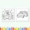 Vroom Vroom! Vehicles Coloring Book for Kids Vroom Vroom! Vehicles Coloring Book for Kids