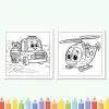 Vroom Vroom! Vehicles Coloring Book for Kids Vroom Vroom! Vehicles Coloring Book for Kids