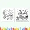 Vroom Vroom! Vehicles Coloring Book for Kids Vroom Vroom! Vehicles Coloring Book for Kids