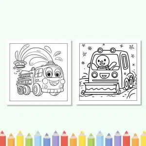 Vroom Vroom! Vehicles Coloring Book for Kids Vroom Vroom! Vehicles Coloring Book for Kids