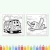 Vroom Vroom! Vehicles Coloring Book for Kids Vroom Vroom! Vehicles Coloring Book for Kids