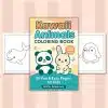 Kawaii Animal Coloring Book for Kids | Fun Printable Download Kawaii Animal Coloring Book for Kids | Fun Printable Download