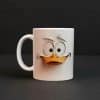 surprised-duck-3d-art-mug Surprised Duck 3D Art Mug with a raised cartoon duck face